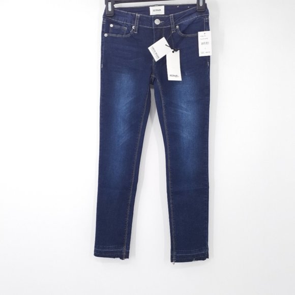HUDSON Christa Release Hem Skinny Jeans - Picture 2 of 8
